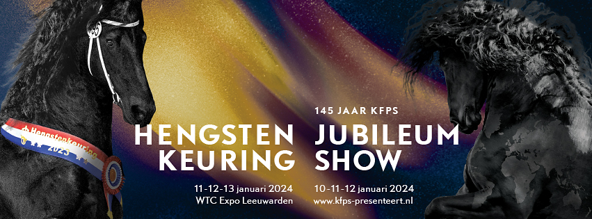 De Hengstenkeuring & Jubileumshow 2024 KFPS ( logo )