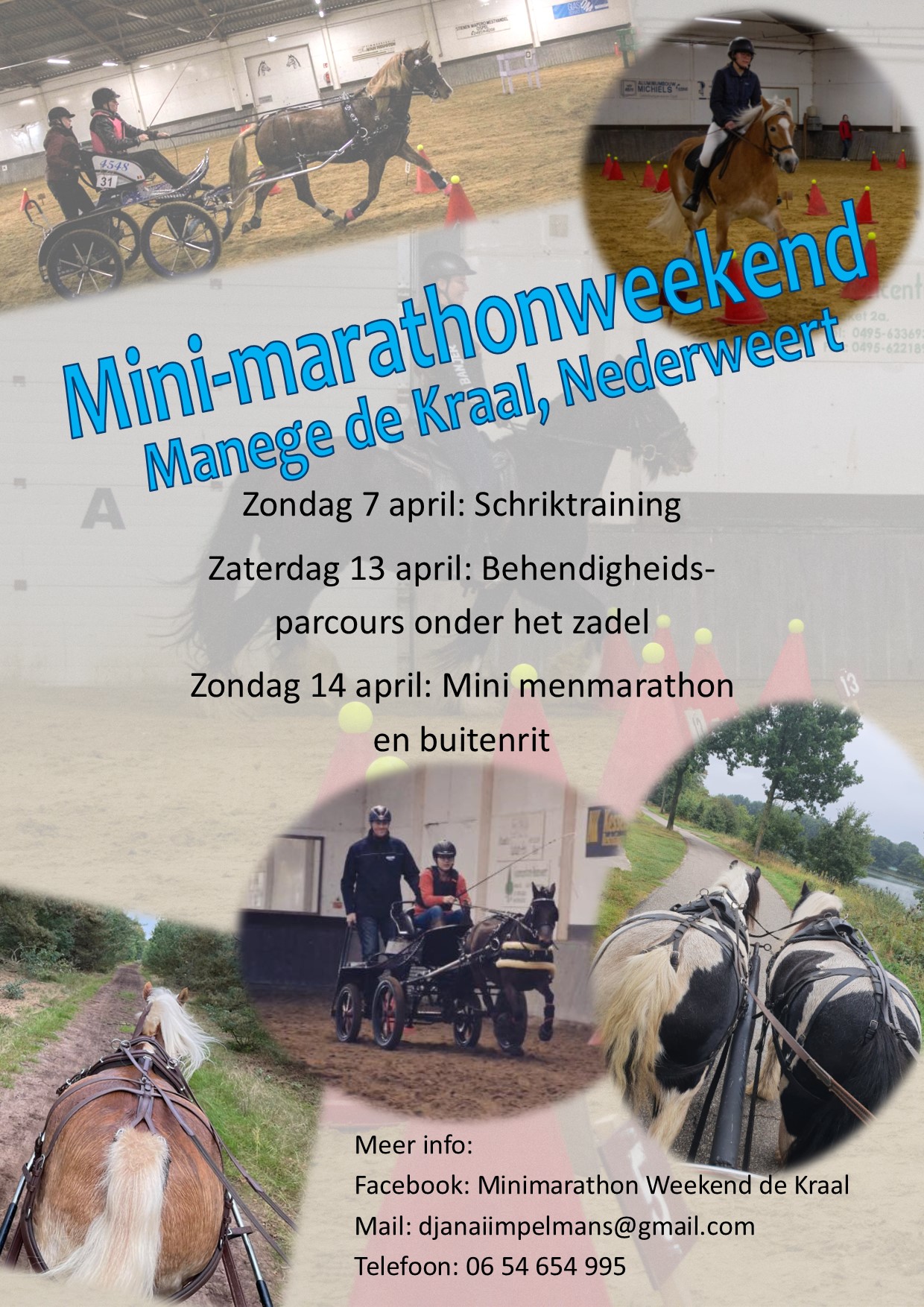 Minimarathon weekend Manege de Kraal