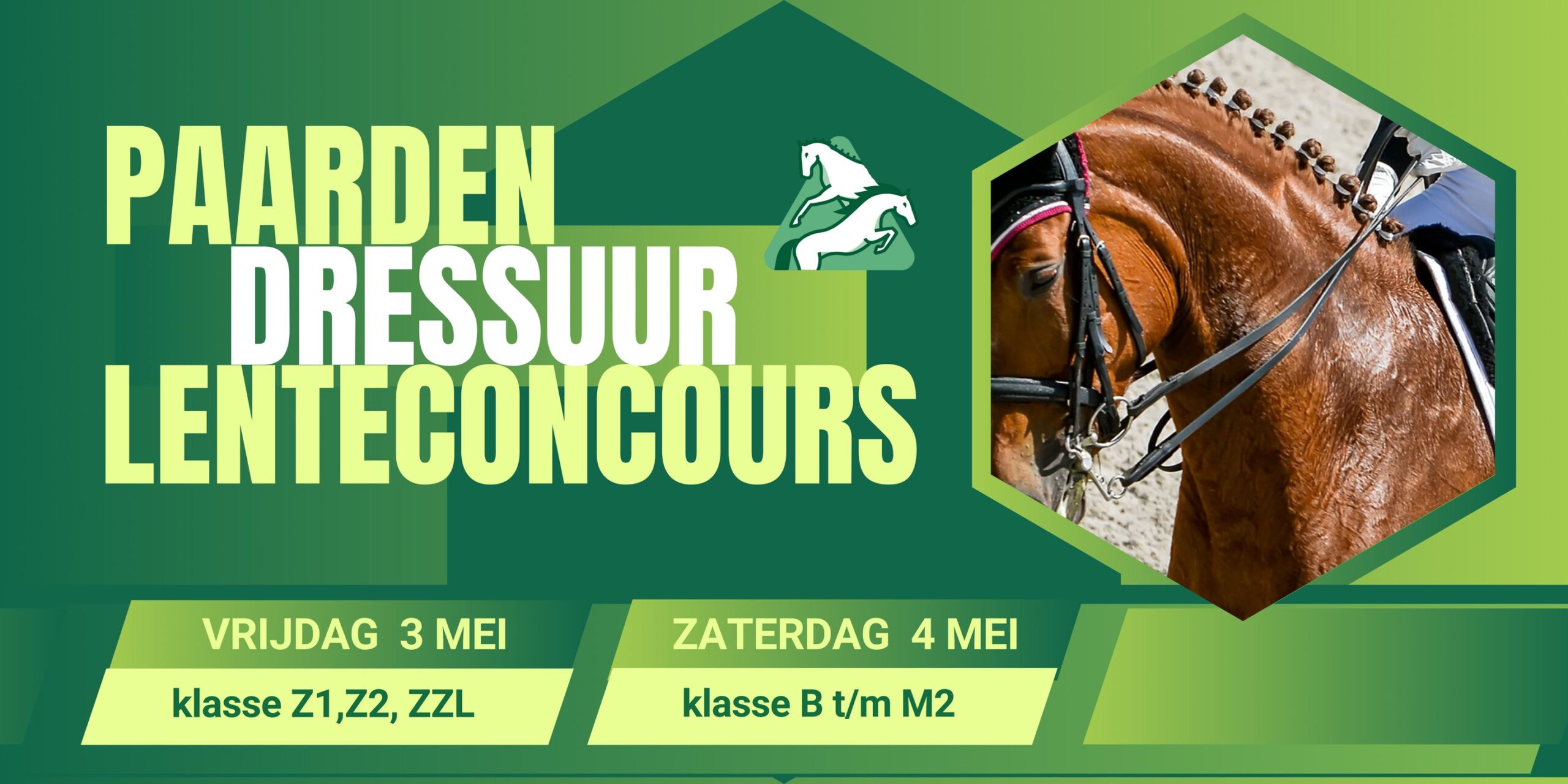 LR en PC De Deltaruiters presenteren: Paarden Dressuur Lenteconcours op 3 & 4 Mei in IJsselmuiden. Mis het niet!